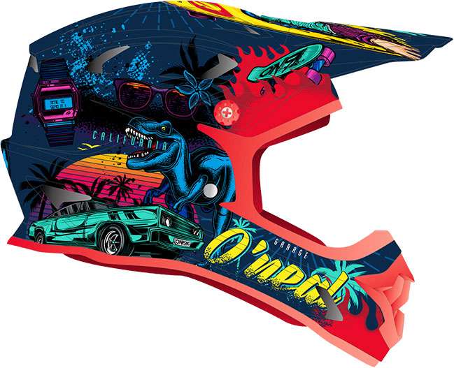 O'neal sonus Youth Rex - casque intégral enfant
