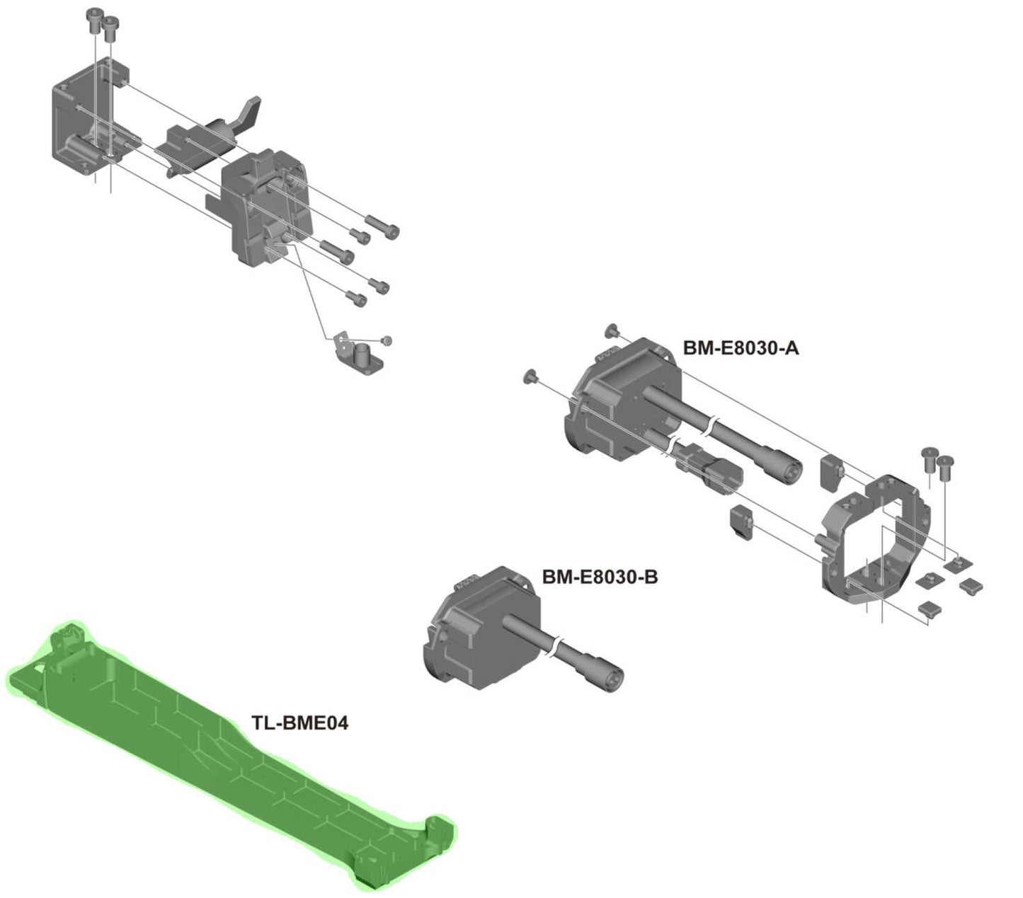 Shimano tl-bme04 modèle pour marches support de batterie bm-e8030 e8031