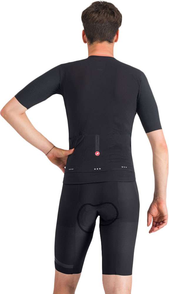 Castelli premio evo - cuissard à bretelles avec peau de chamois