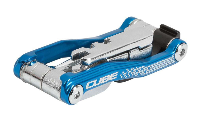 Outil Cube intelligent bleu chrome