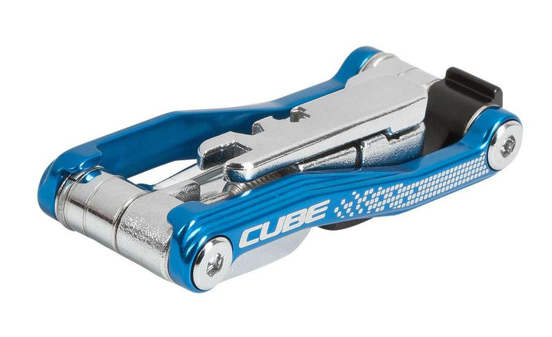 Outil Cube intelligent bleu chrome