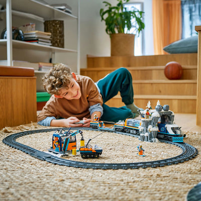 LEGO 60470 City Trains Research Train dans le pôle Nord