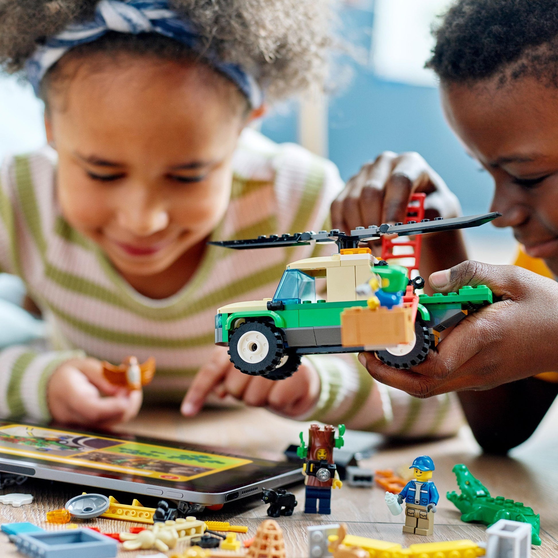 Lego City - Jouet de construction Missions de sauvetage d'animaux sauvages (60353)