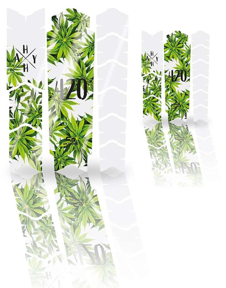 Unleazhed Unscratch - Film de protection du cadre Budz Color