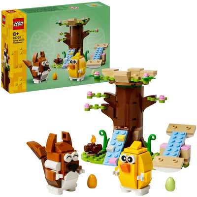 LEGO emblématique 40709 Jardin de jeu d'animaux au printemps