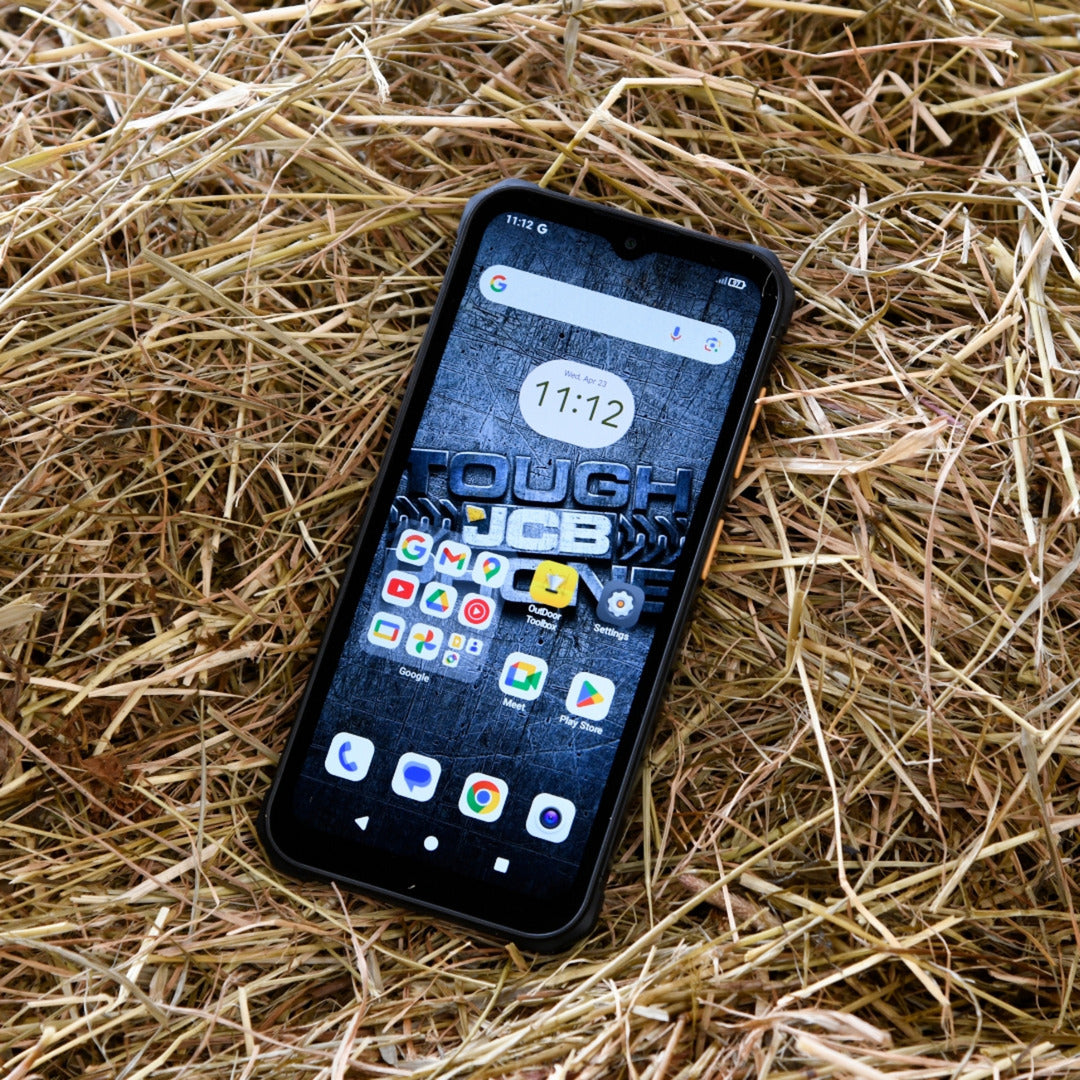 JCB Toughphone E10 (noir, 6,6 HD, 8 Go de RAM, 64 Go de ROM)