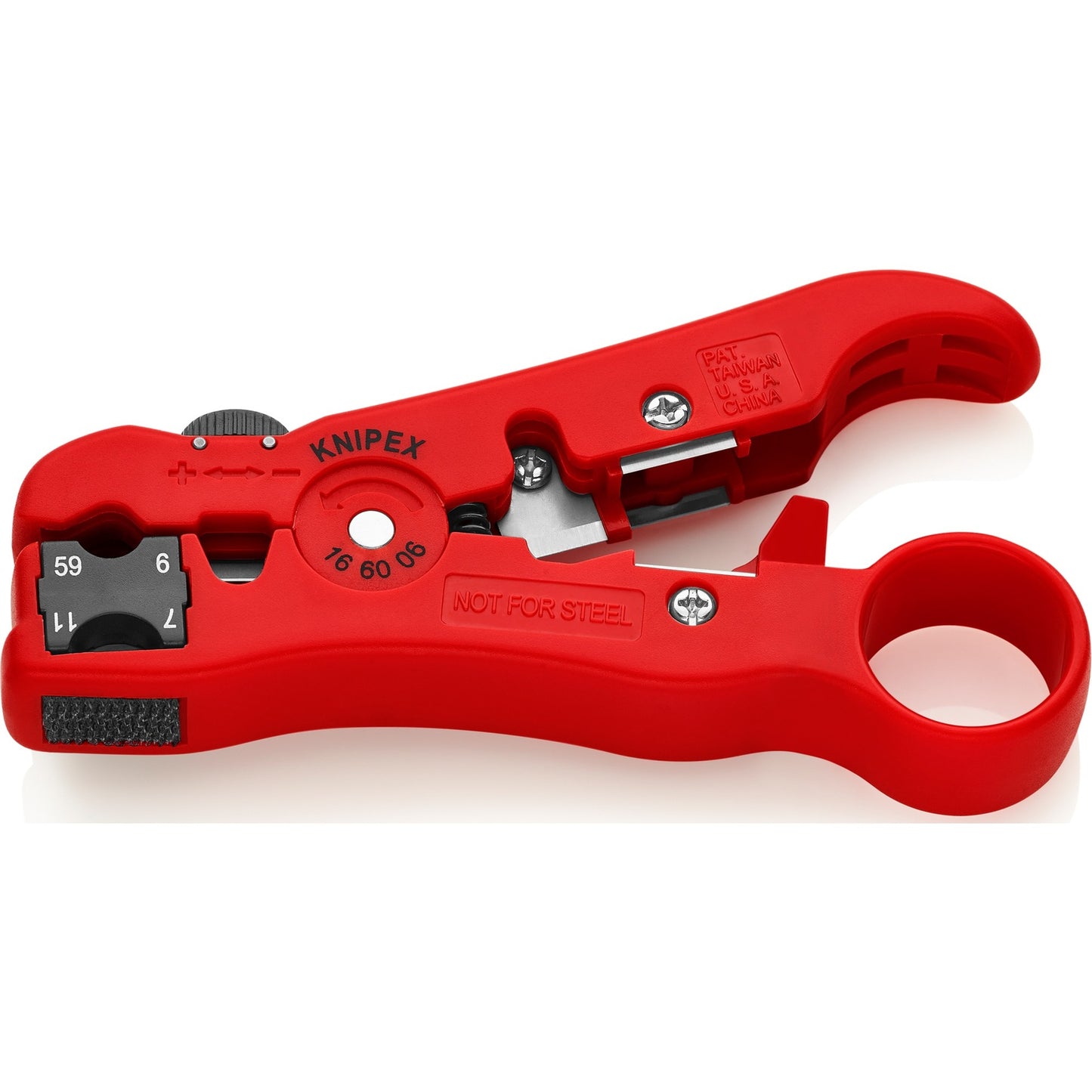 Knipex Striptang pour CAXEN CABLES DE DONNÉE 166006SB