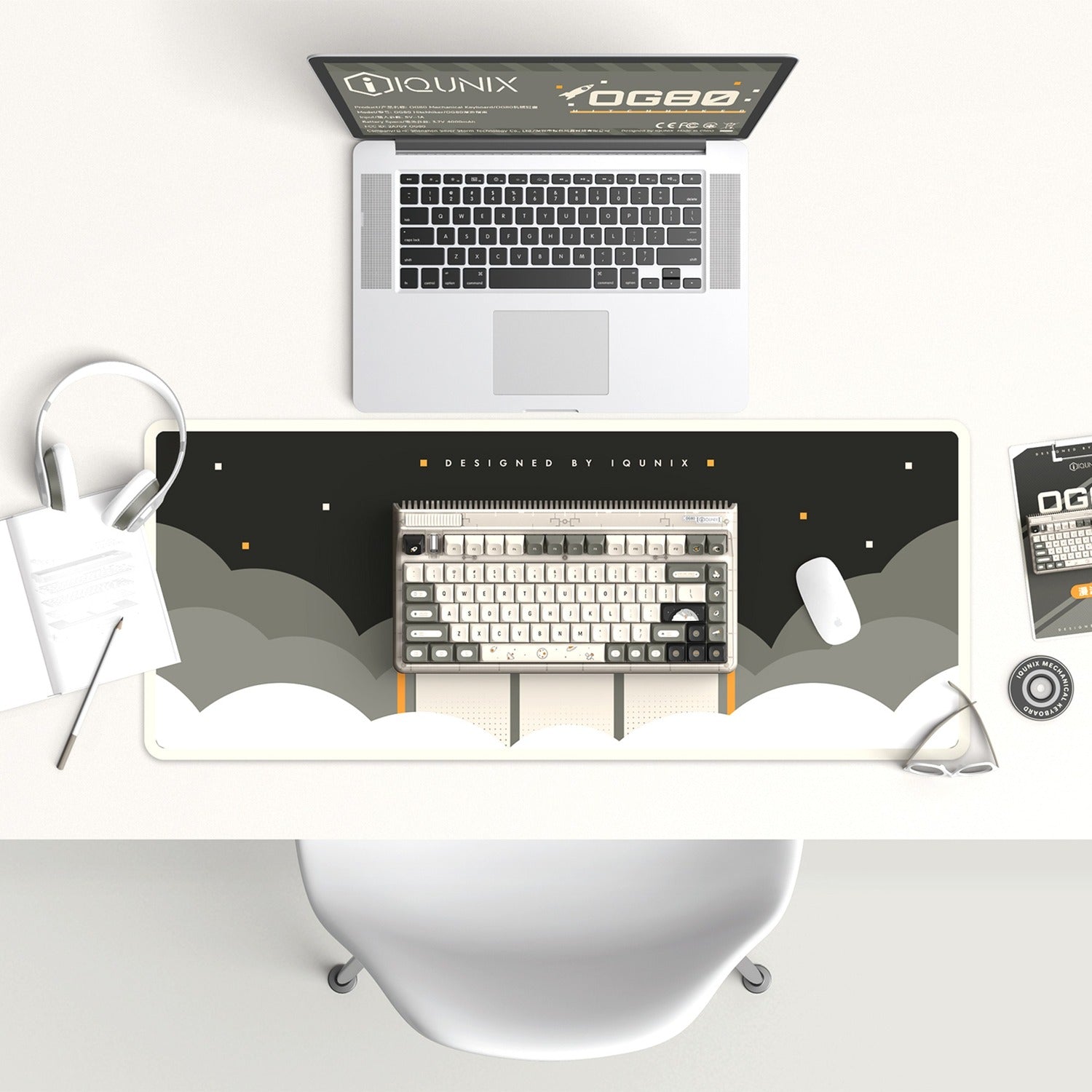 IQUnix OG80 Hitchhiker Wireless Keary Keyboard