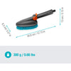 Gardena CleanSystem Hand Brush M dures, avec une connexion de tuyau