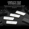 Corsair dominator titane ddr5 kit d'amélioration de l'éclairage éclairage LED (blanc, cmplekit2w)