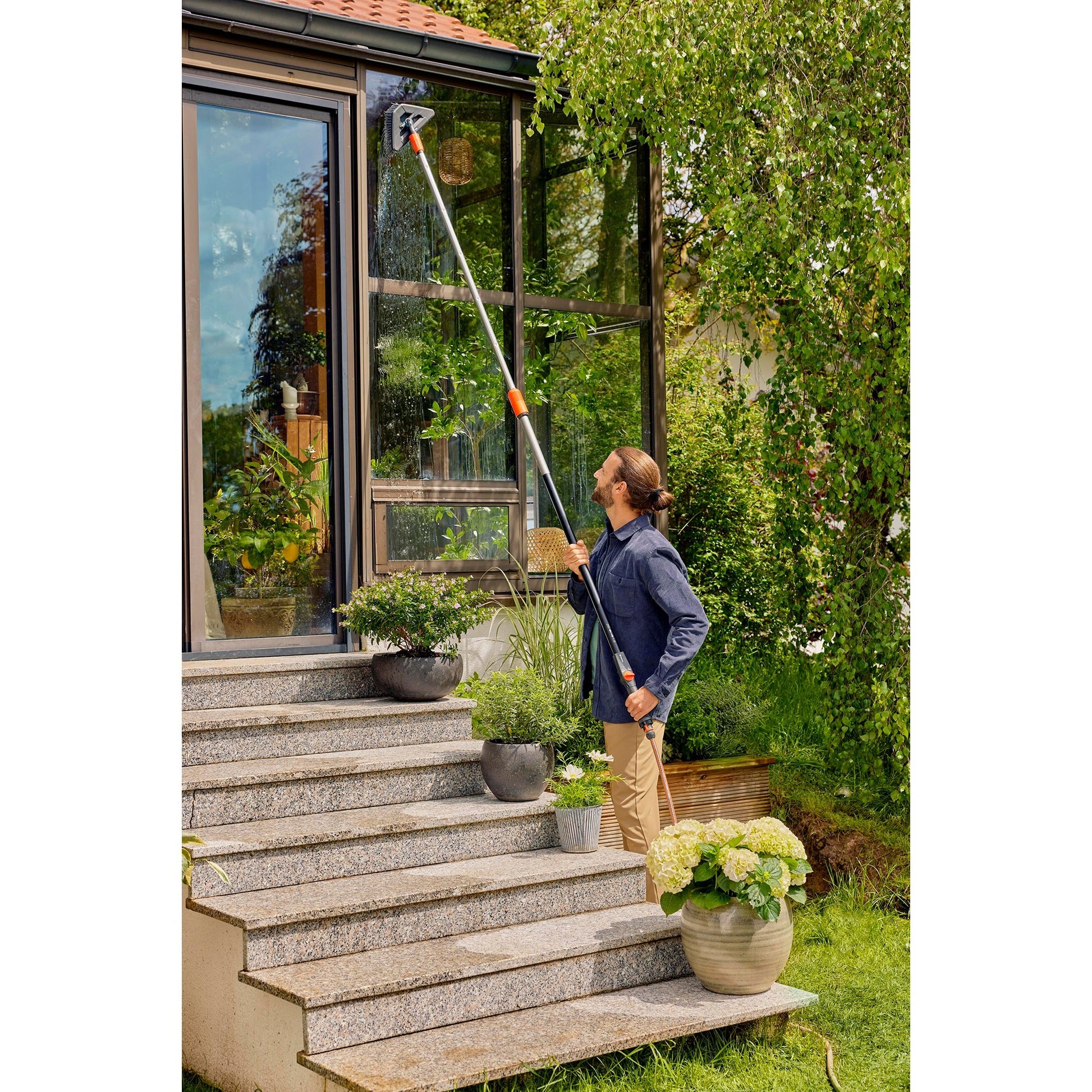 Gardena Cleansystem Steelbrush Soft Flex