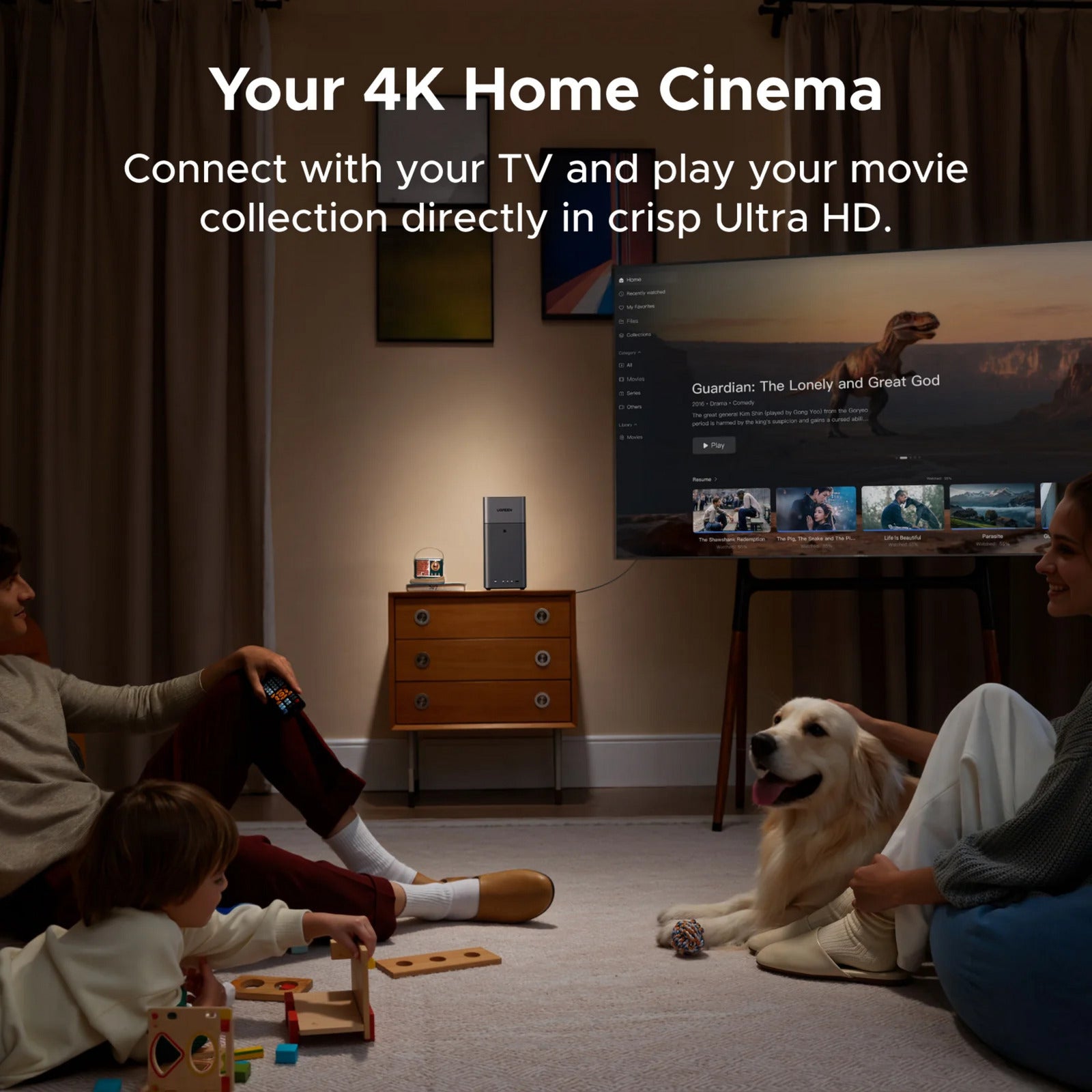 Ugreen nasync dh2300 (gris, 1GBE, HDMI, USB)