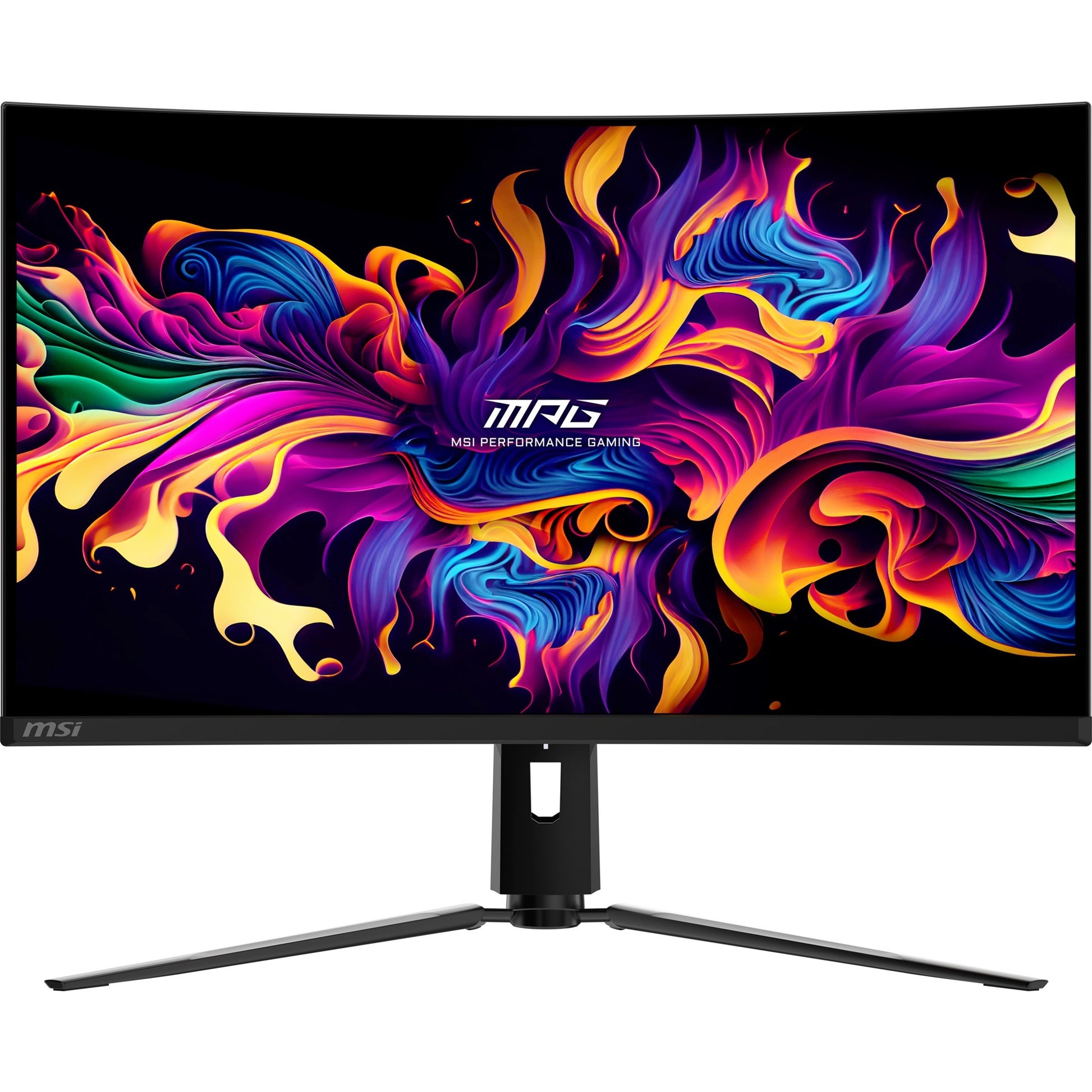 Moniteur de jeu incurvé MSI MPG 321curx QD-OLED 31,5 4K UHD (noir, 2x HDMI, Display Port, 2x USB-A, USB-B, USB-C, 240 Hz)