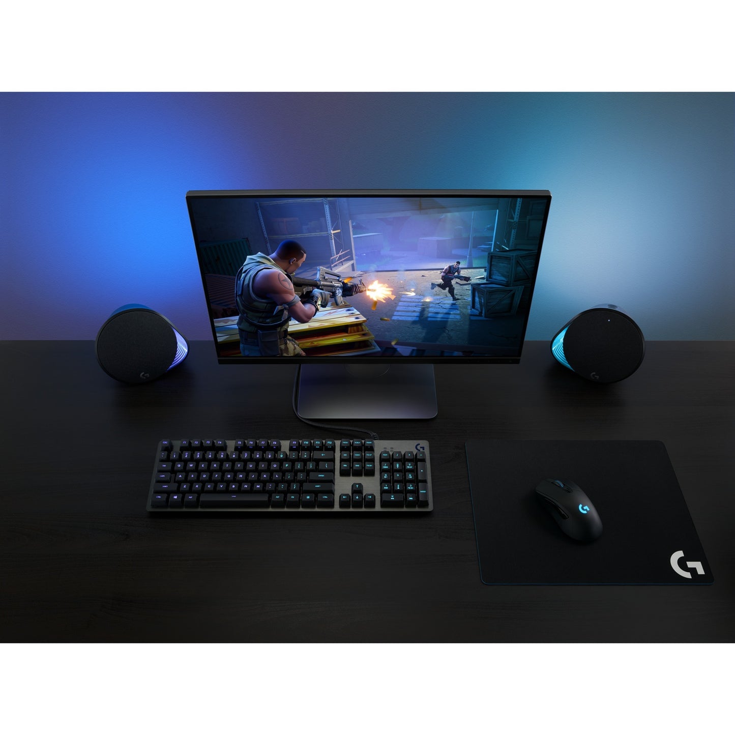 Logitech G512 Carbon Lightsync RVB Keyboa de jeu mécanique