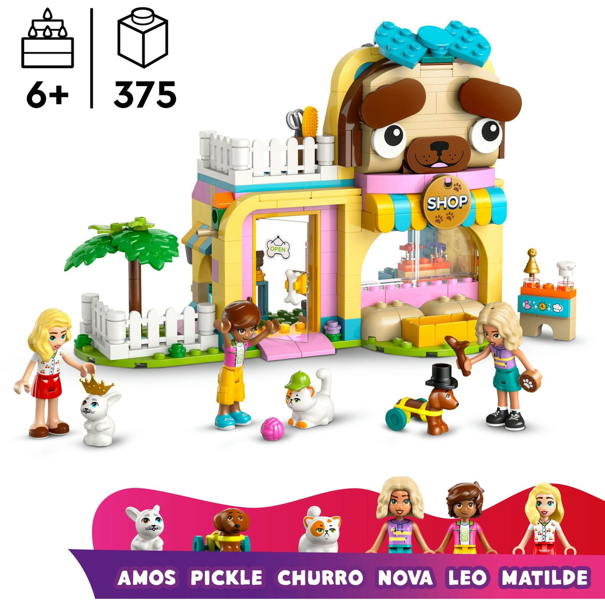 LEGO LEGO Friends 42650 Store avec accessoires d'animaux