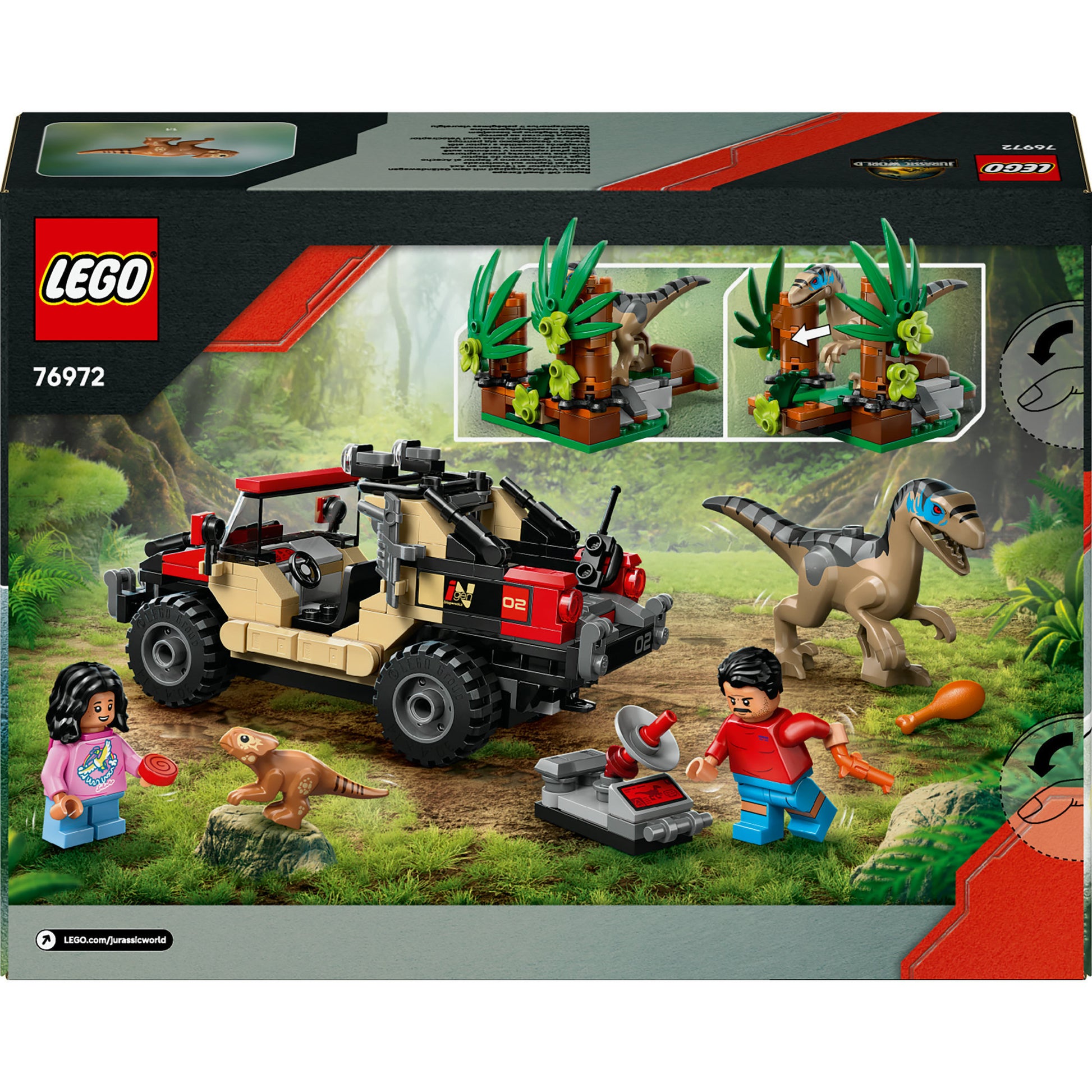 LEGO Jurassic World 76972 Offroad Eaptorontnapping