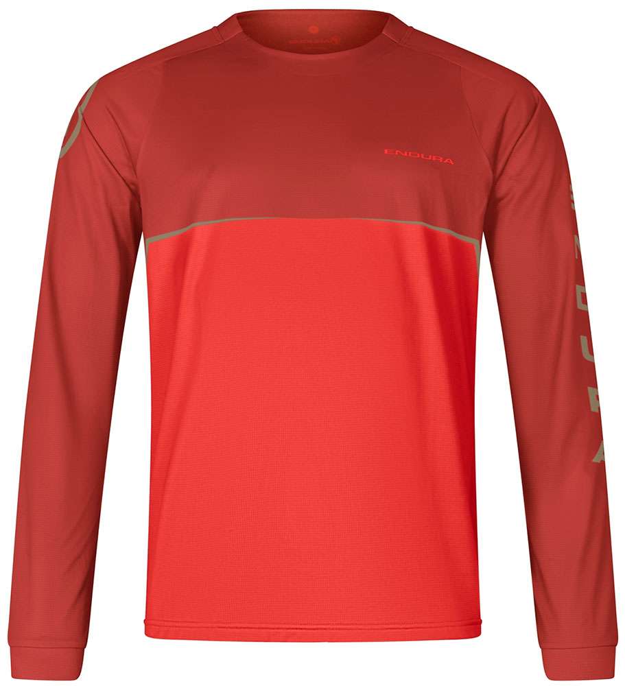 Endura core imprimé - chemise vtt à manches longues