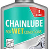 Lubrifiant de chaîne Motorex dans des conditions humides