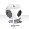 Act Connectivity Socket Kubus avec 3 sockets, 30W D