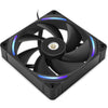 Nzxt f140x ventilateur de boîtier rgb (noir, 140 x 140 x 30 mm, pwm)