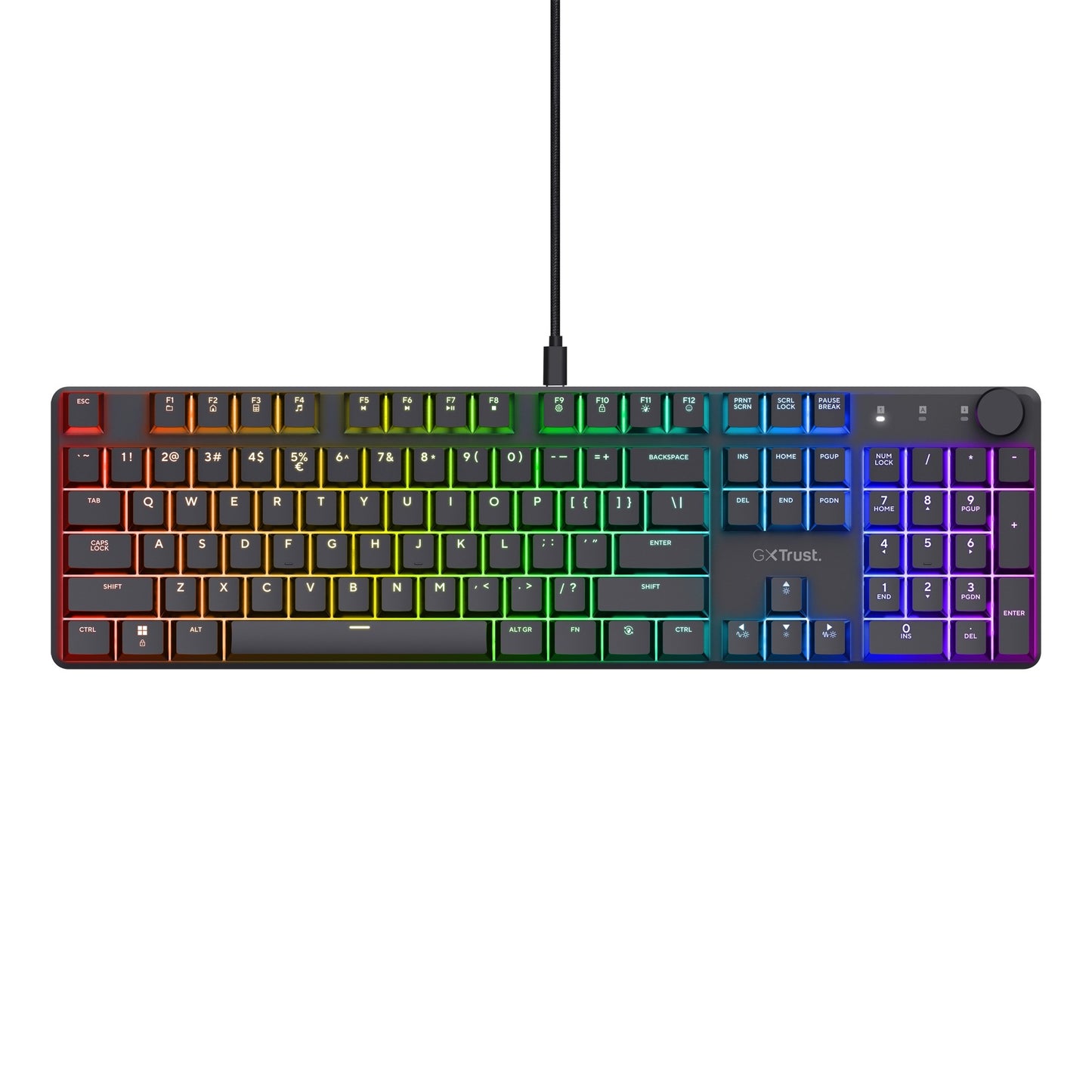 Trust GXT 866 Torix Gaming mécanique de haute qualité-toetse