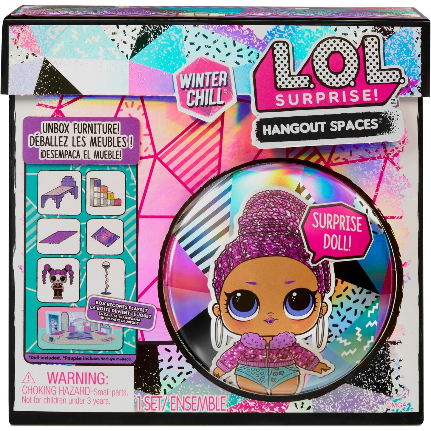 Surprise du divertissement MGA! Espaces de hangout de refroidissement d'hiver Sty