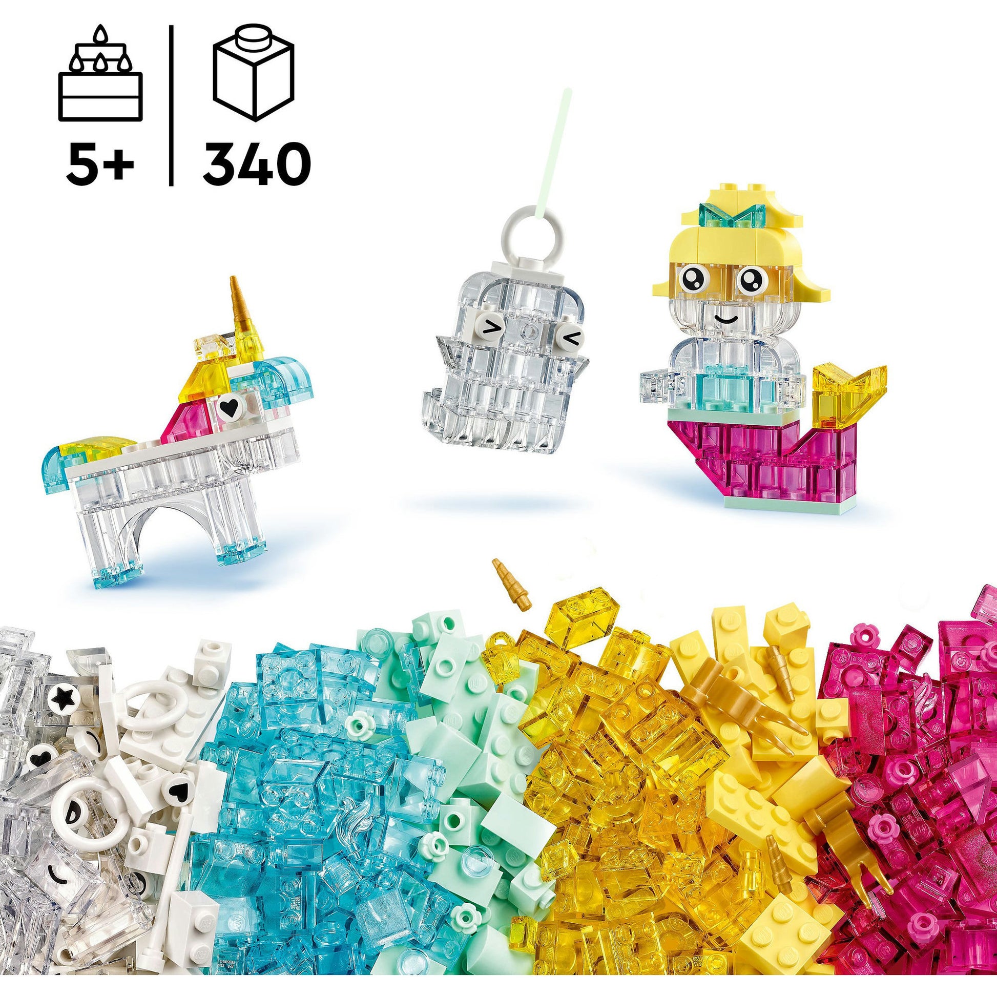 LEGO 11040 Classic Magic Transparent Boîte