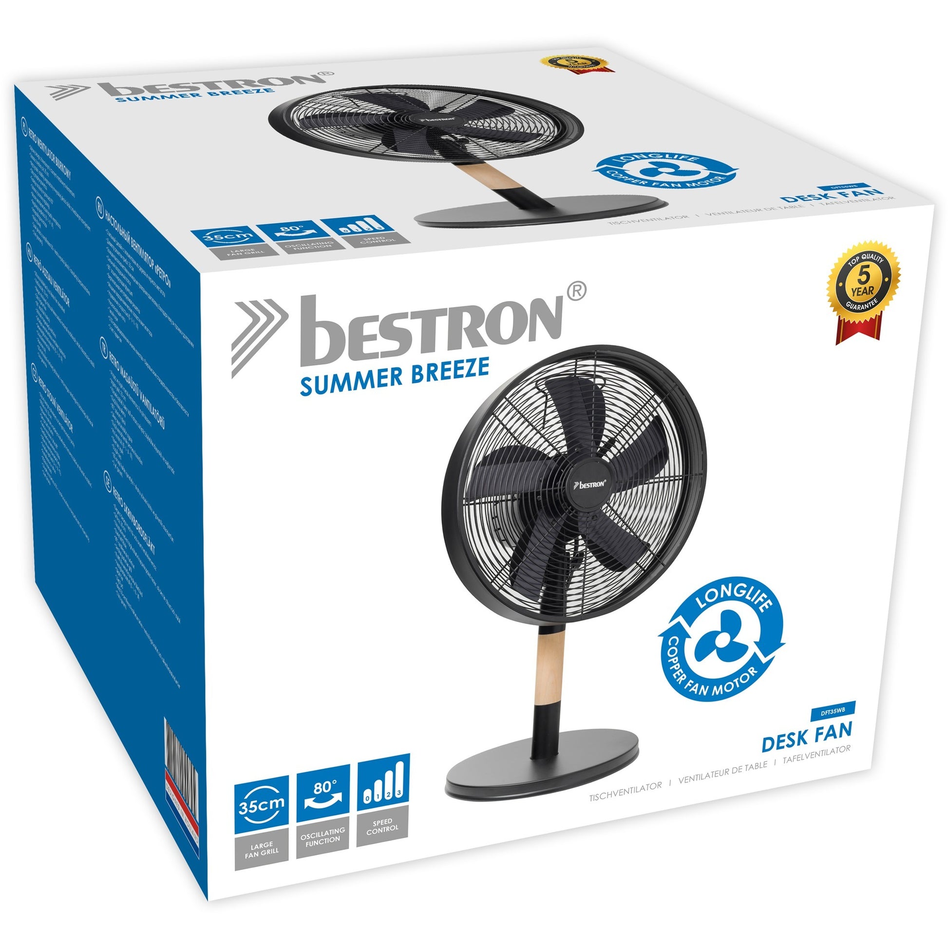 Fan de table Bestron DFT35WB