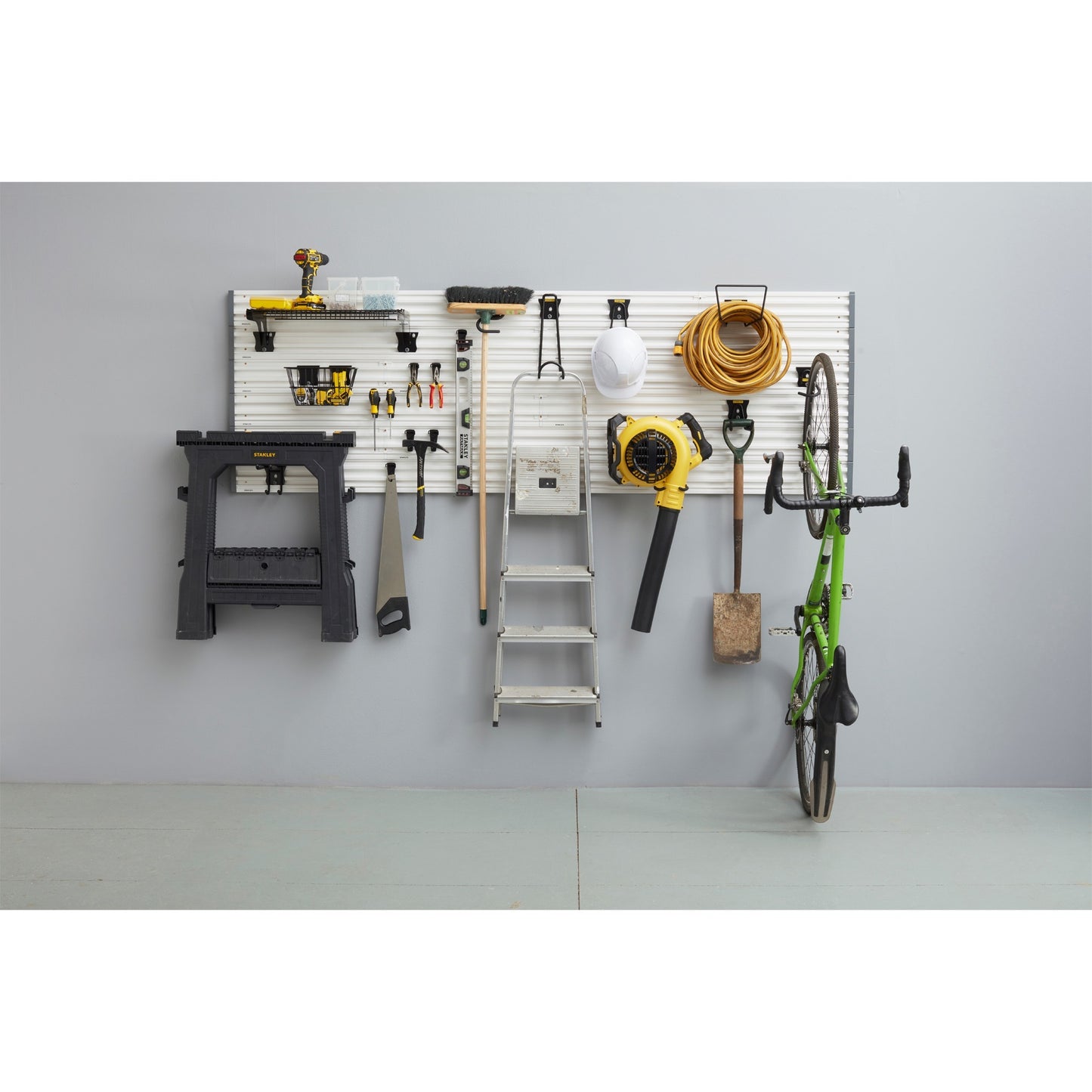 Stanley Track Wall Bicycle Hook Horizontal