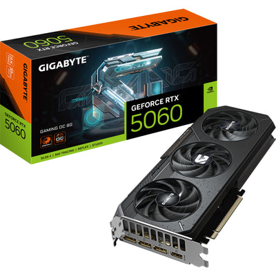 Gigabyte GV-N5060Gaming OC-8GD GEFORCE RTX 5060 GAMING OC 8G, 8 Go GDDR7, 128 bits, PCIe 5.0