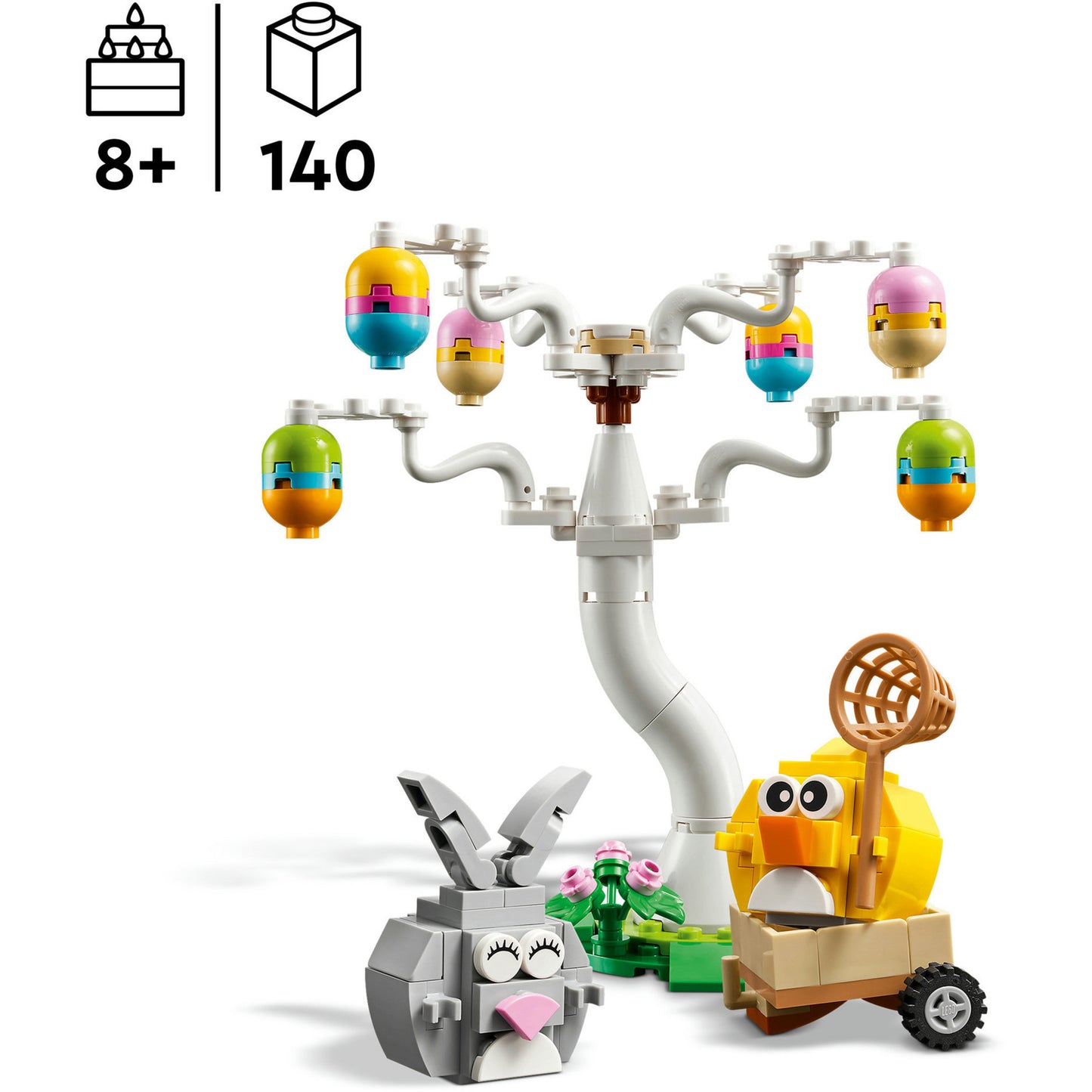 Lego classic 40808 chasse aux œufs avec lapin et poussin