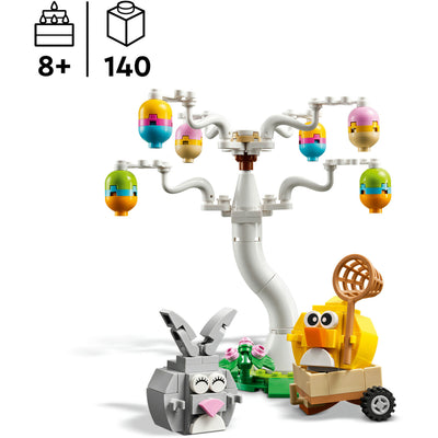 Lego classic 40808 chasse aux œufs avec lapin et poussin