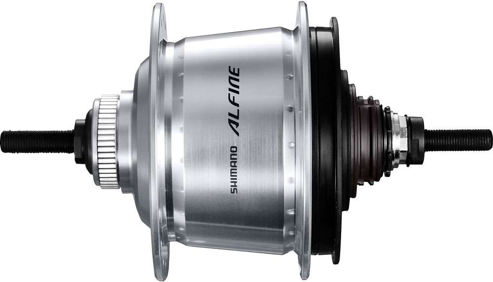 Moyeu à engrenages interne à verrouillage central Shimano Alfine SG-S7001 à 8 vitesses