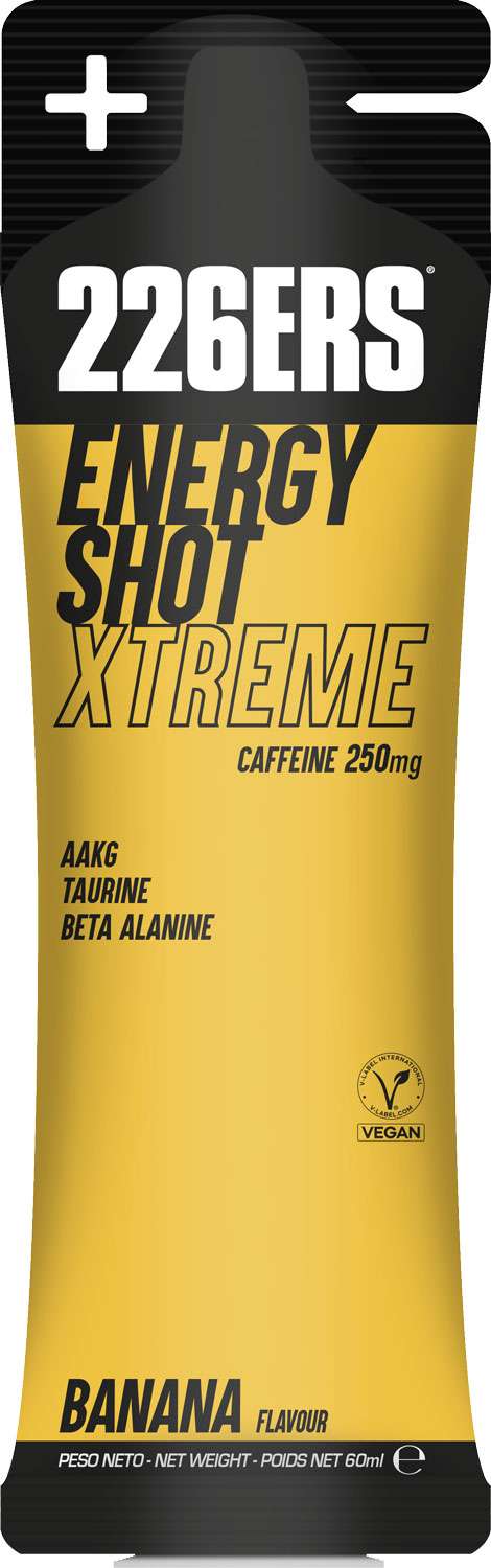 226ers Energy Shot xtrem 250 mg bâton de caféine 60 ml