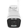 Foscam v5p, caméra wifi bi-bande 3k 5mp avec alarme sonore et lumineuse (blanc)