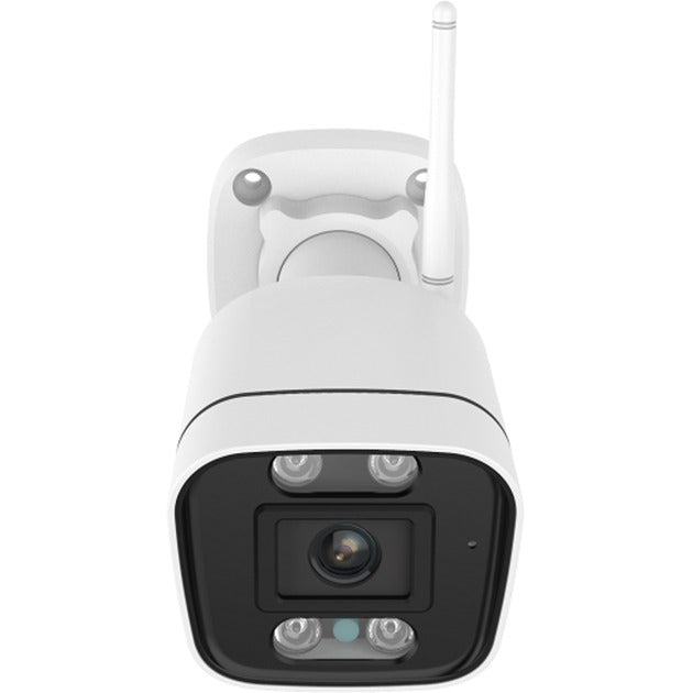 Foscam v5p, caméra wifi bi-bande 3k 5mp avec alarme sonore et lumineuse (blanc)