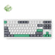 Mchose gx87 lite alu cust. mécanique. qmk via, clavier de jeu (disposition américaine)