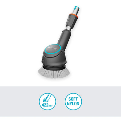 GARDENA AquaBrush avec brosse à disques, pour le système de nettoyage Aqu