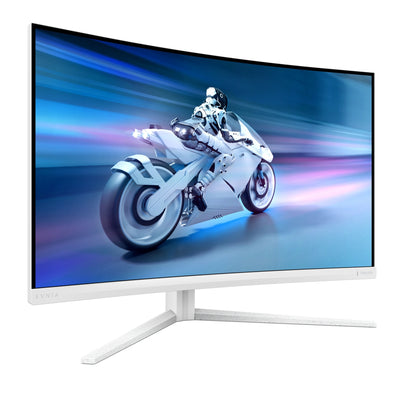 Philips Evnia 32m2c5501 00 Moniteur de jeu incurvé 31,5 (blanc, 2x HDMI, port d'affichage, 180 Hz)