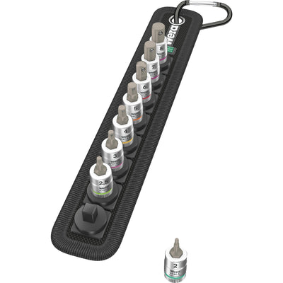 Ceinture waa b 2 zyklop binnenzant bit doppen set, 3 8,