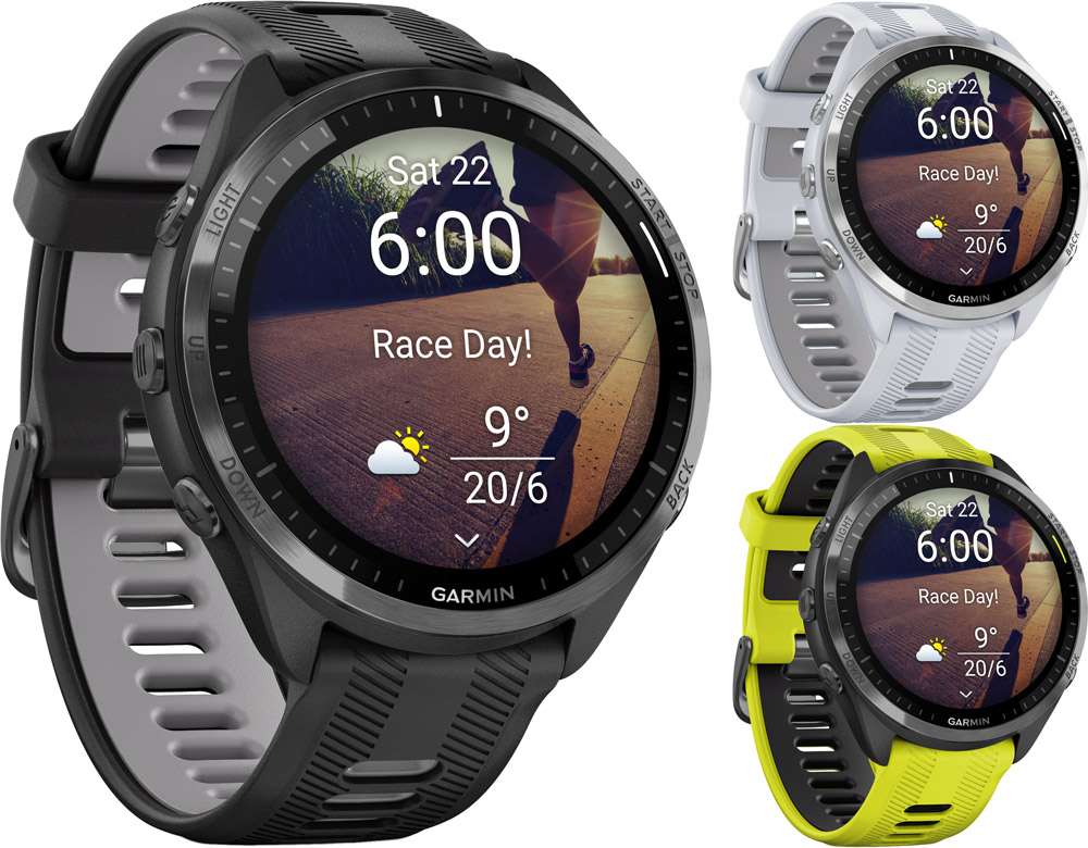 Garmin Forerunner 965 - Montre intelligente multisports GPS 47 mm