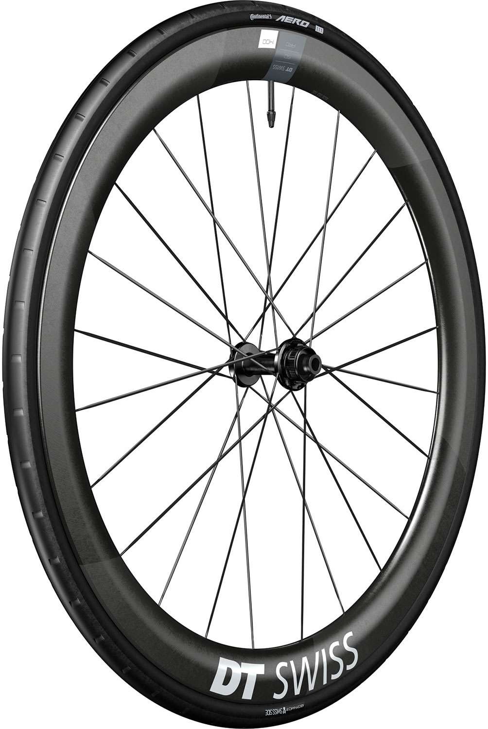 Roue avant carbone Dt swiss arc 1400 dicut® wts 50 cl