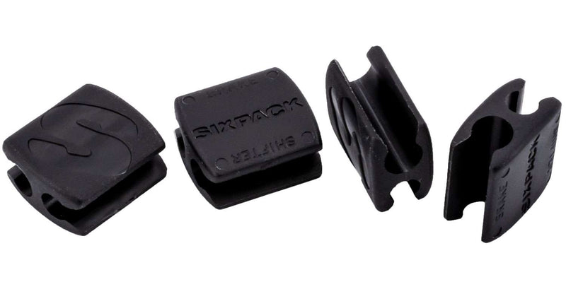 Pack de six clips de gestion des câbles de course