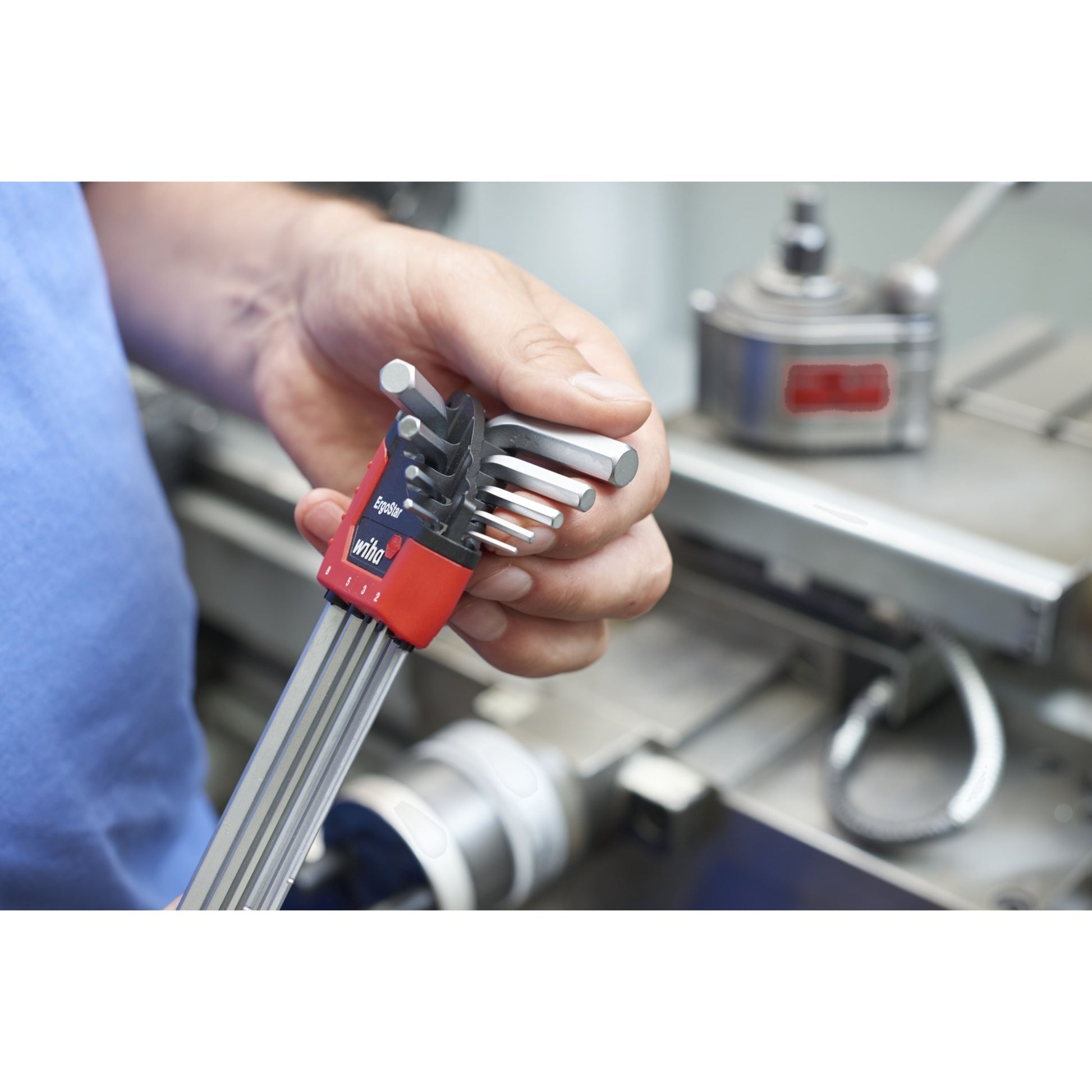 Wiha Sift Keys set dans Ergostar Holder, 10 parties