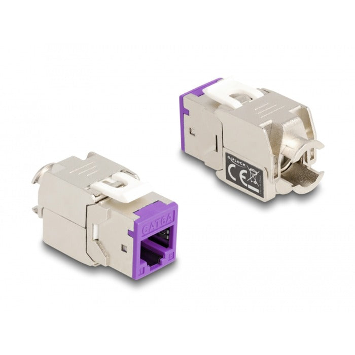 Module Dellock Keystone RJ45 Jack à LSA Cat 6A Tolfree