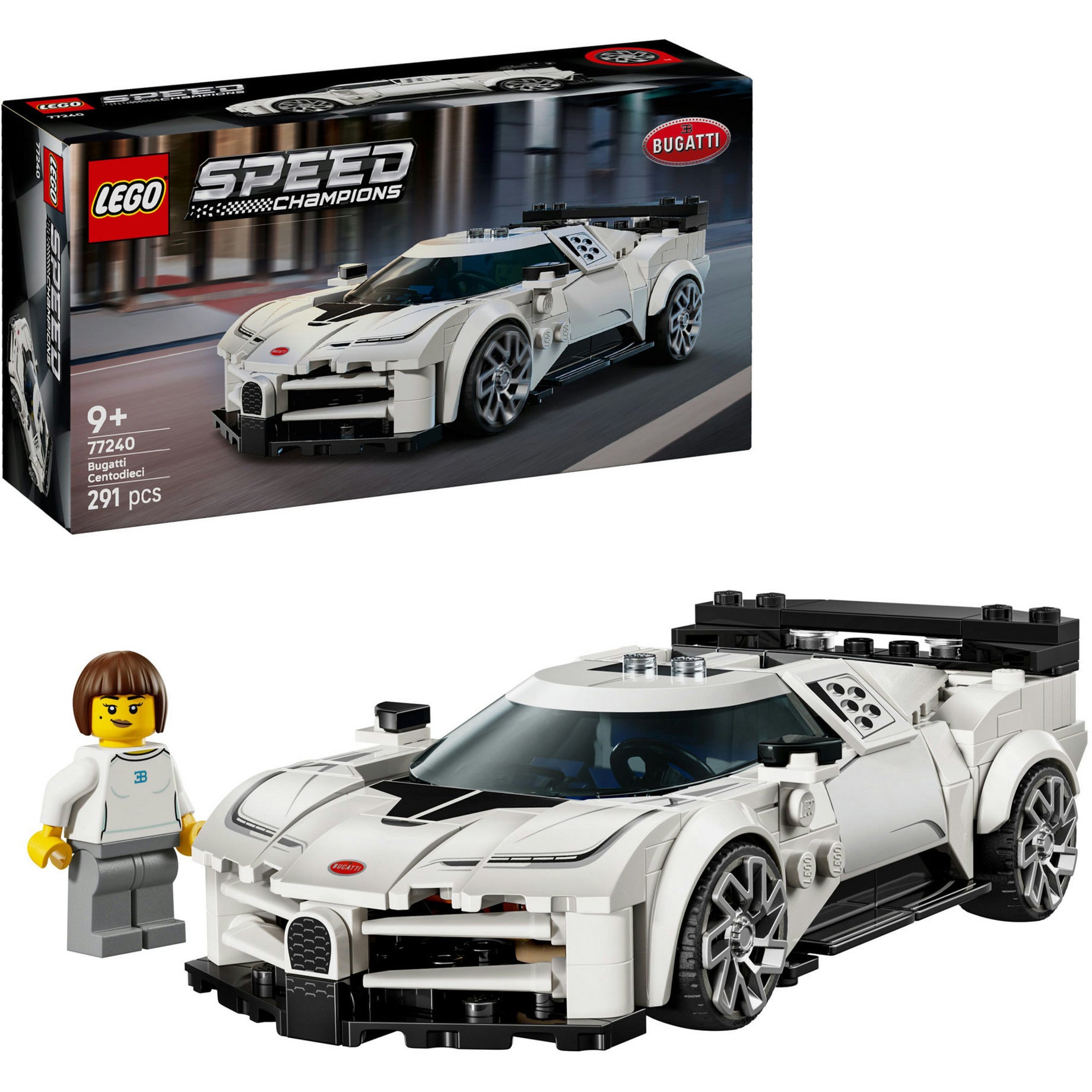 LEGO Speed ​​Champions 77240 Bugatti Centodieci Hyper Sports Car