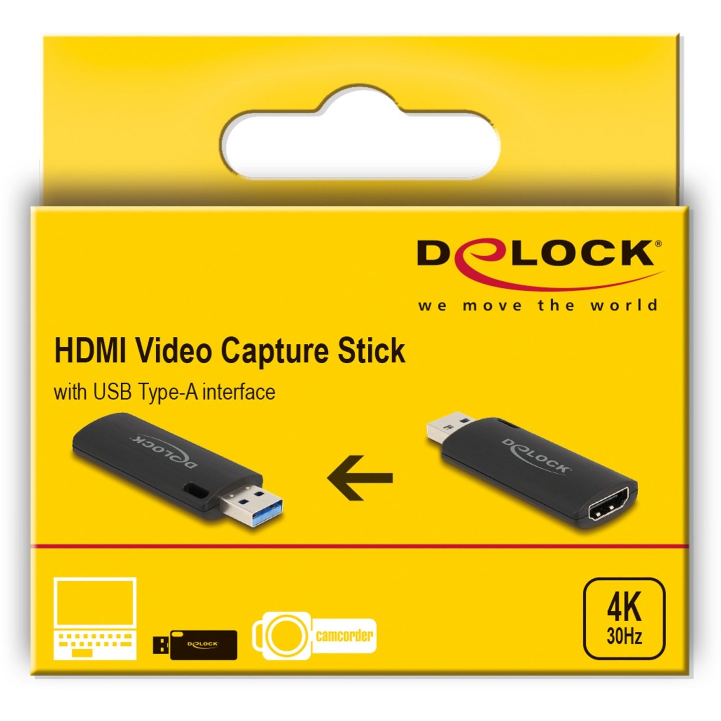 Dellock HDMI Capture vidéo Capture Stick USB-A