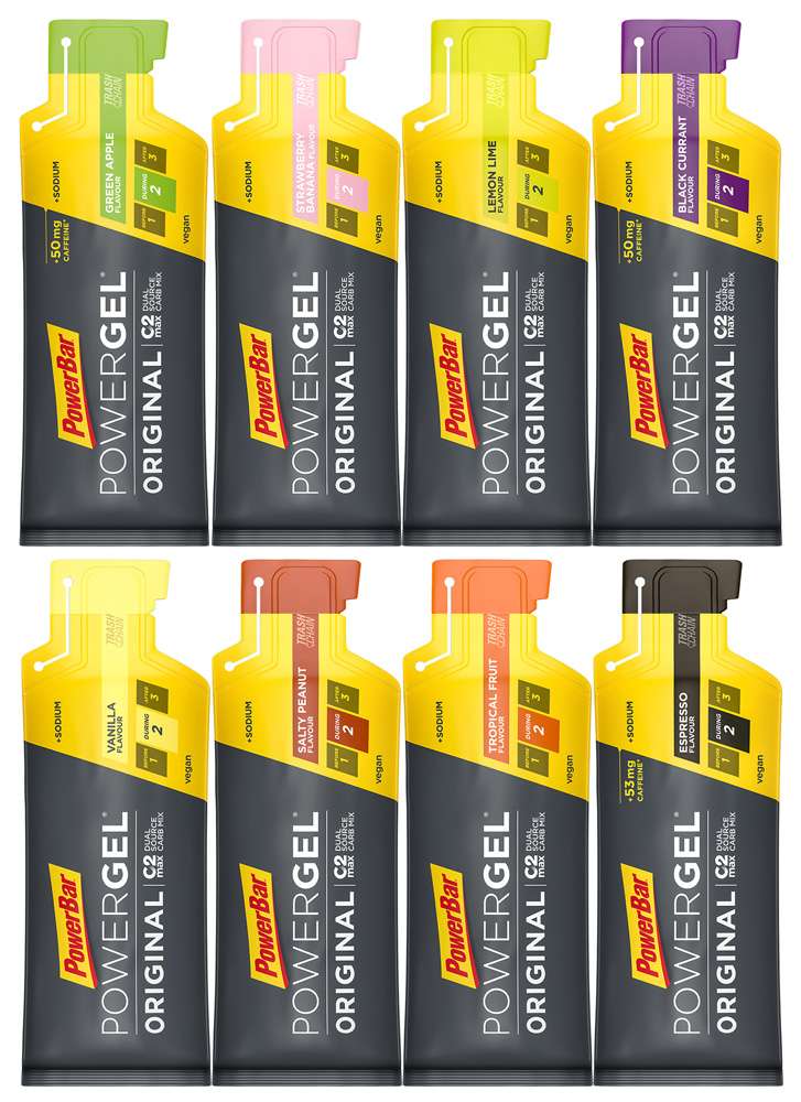 Paquet de test original Powerbar powergel 8x41g