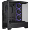 Boîtier tour midi Asus a31 plus (noir | 2x USB-A | 2x USB-C | verre trempé)