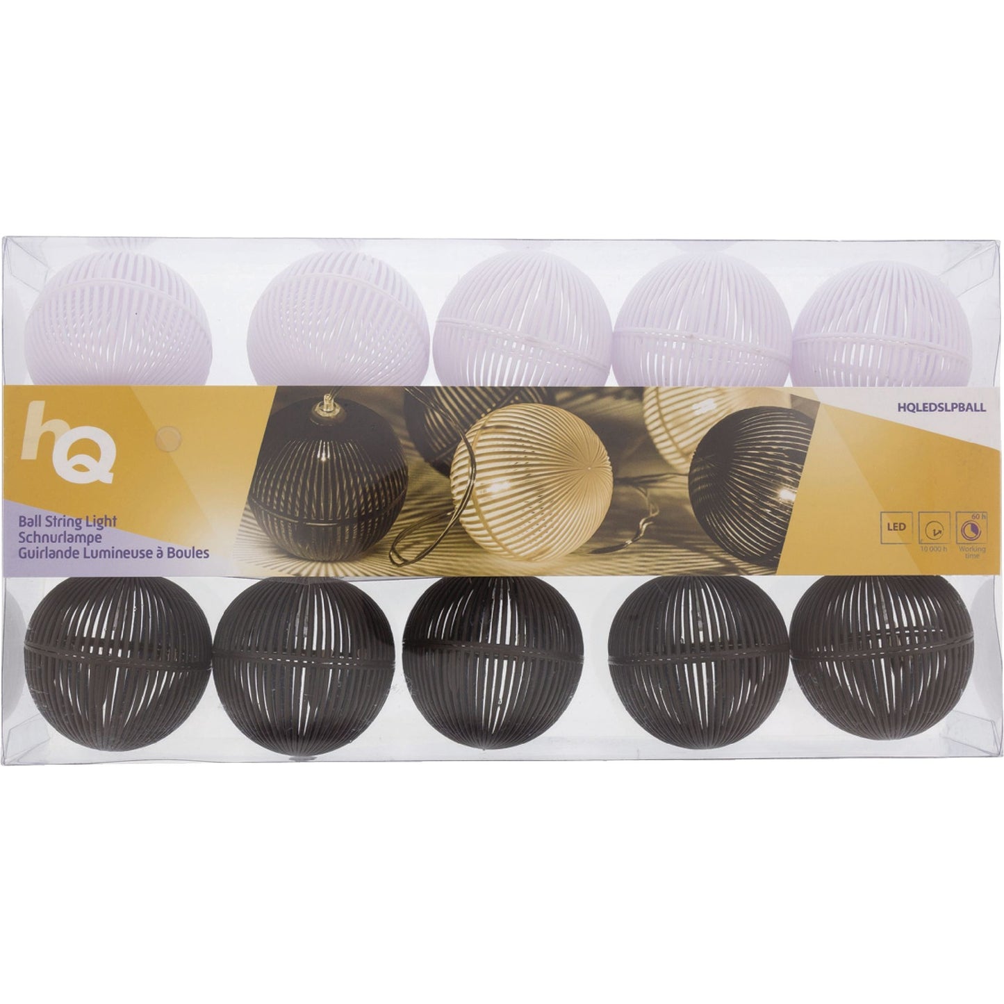 Diverses guirlandes lumineuses 10 LED